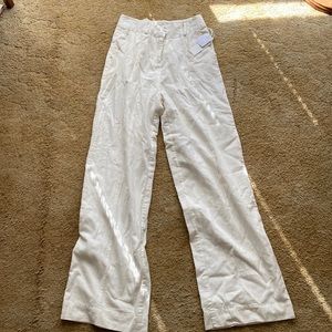 Never worn. NWT { free people} flowy pants